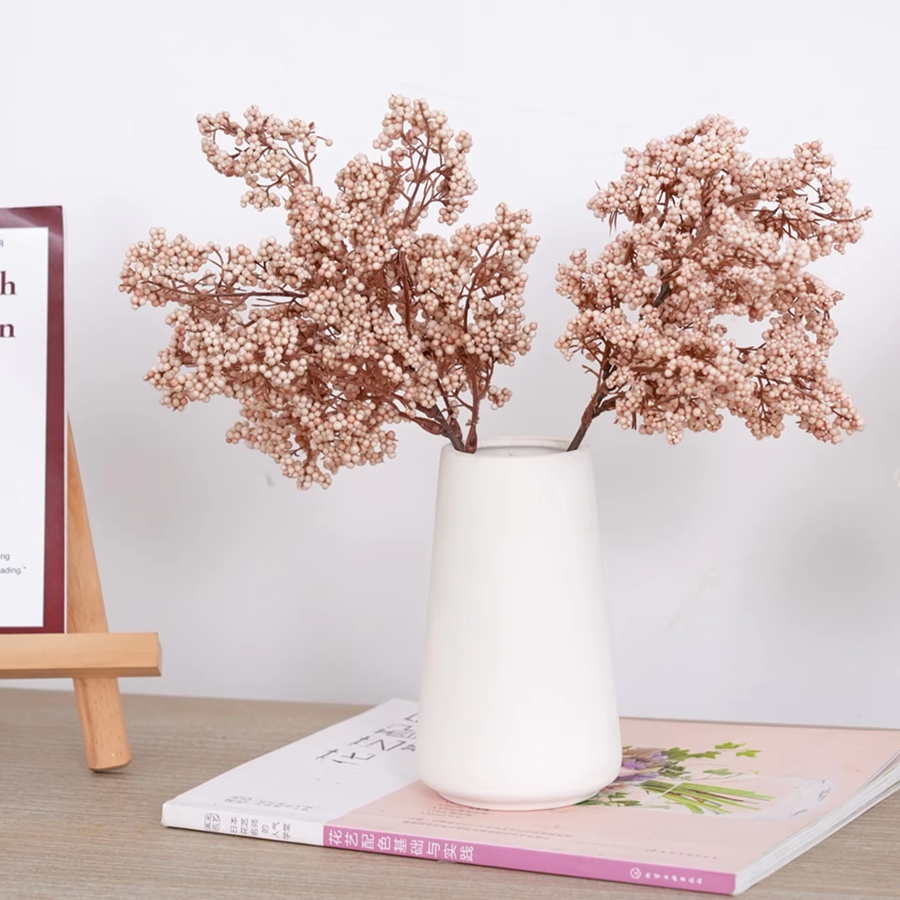 Bonsai Garden Home - 인공 꽃 식물 윈터베리 웨딩 신부