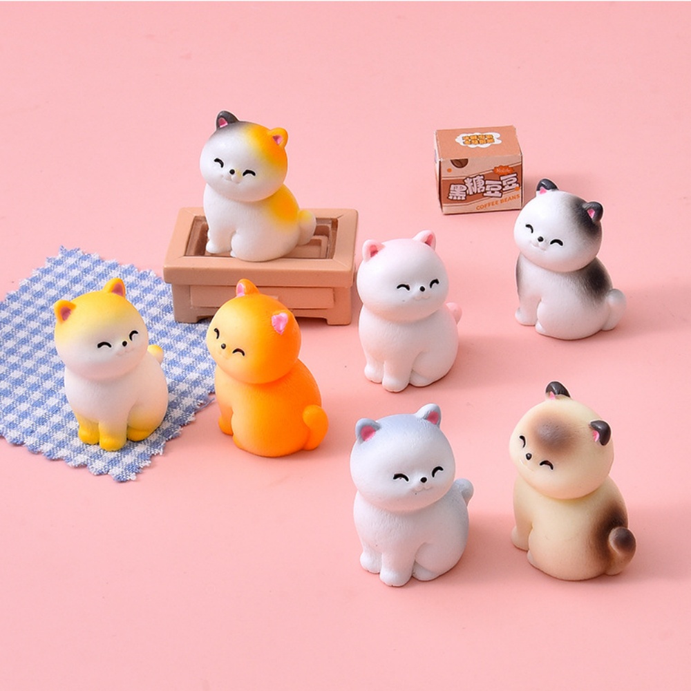 8개 귀여운 웃는 고양이 작은 동물 포옹 카드 선물 장 - Bonsai Garden Gift 리뷰 및 가격
