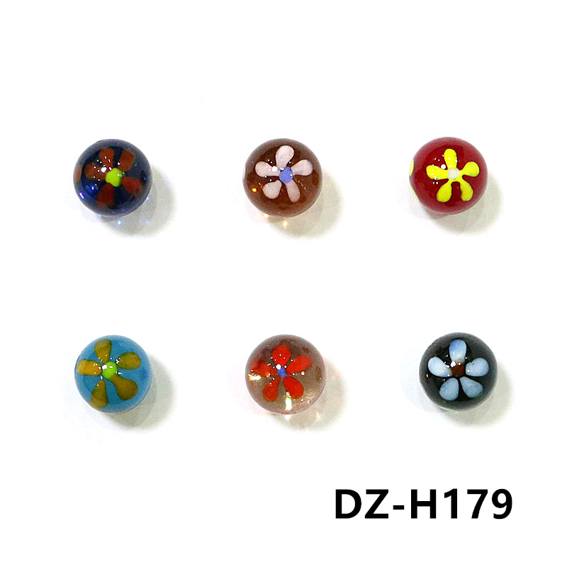 6pcs 16mm 다채로운 희귀 유리 구슬 공 홈 탁상 - Bonsai Garden Gift 리뷰 및 가격
