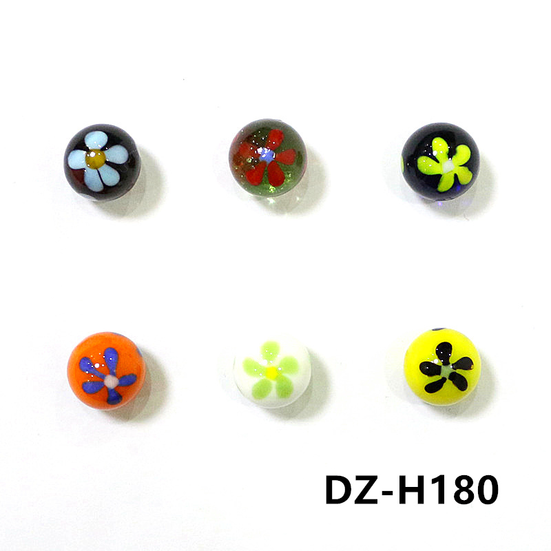 6pcs 16mm 다채로운 희귀 유리 구슬 공 홈 탁상 - Bonsai Garden Gift 리뷰 및 가격