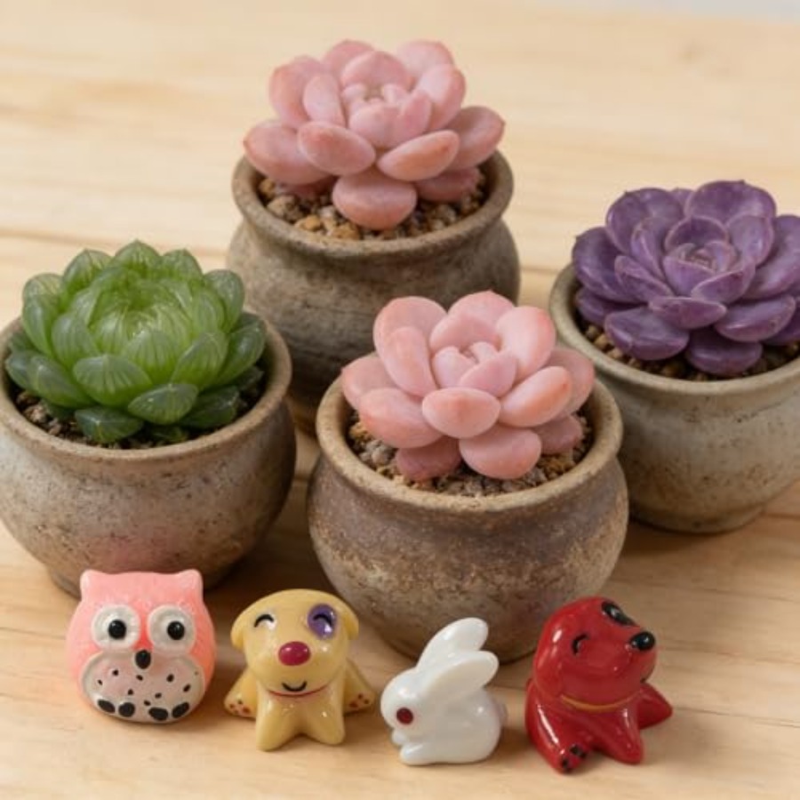 74개 미니 동물 미니어처 장식 키트, 작은 동물 피규 - Japan Bonsai Garden 리뷰 및 가격