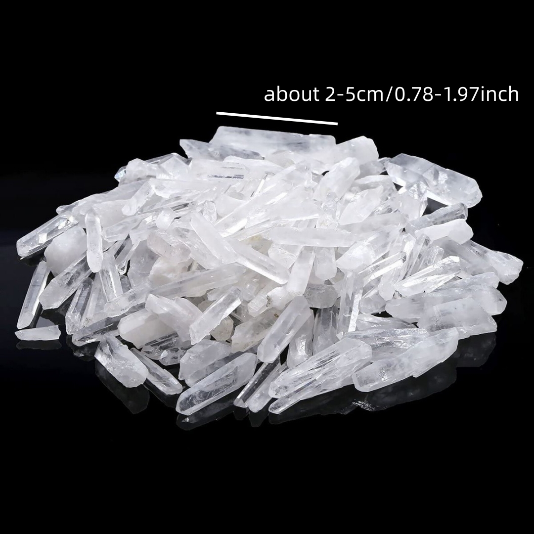40g/120g/240g 천연 투명 석영 크리스탈 포인 - Bonsai Garden China 리뷰 및 가격